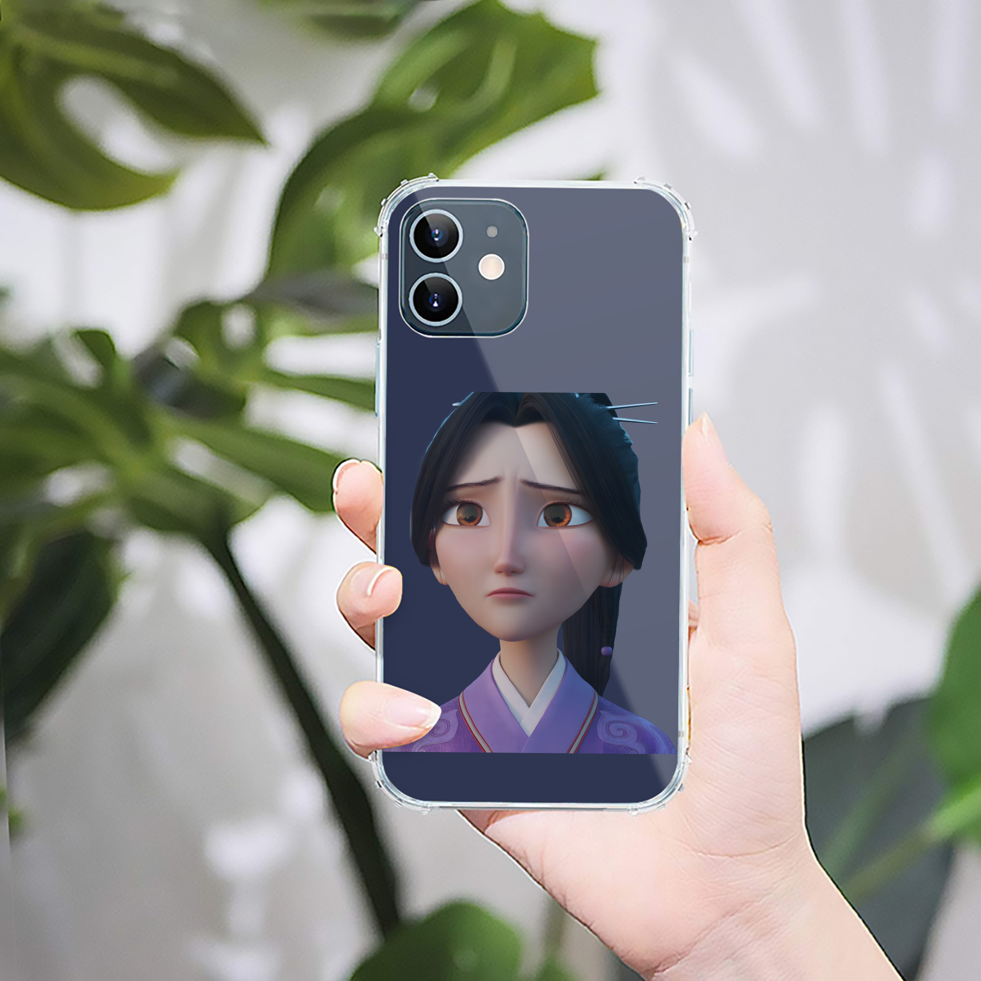 （画像用） Ne Zha 2 ナタ 魔童の大暴れ 【iPhone 12シリーズ対応】透明スマホケース（クリアソフトケース）